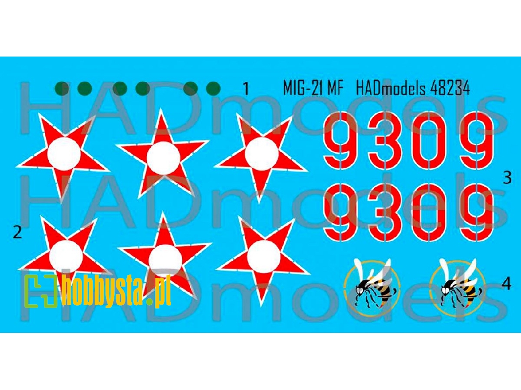 Mig-21 Mf Hunaf 9309 Dongó Squadron - zdjęcie 1 Mig-21 Mf Hunaf 9309 Dongó Squadron - zdjęcie 1