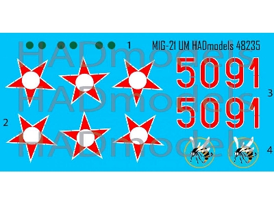 Mig-21 Um Hunaf 5091 DongĂł Squadron - zdjÄ™cie 1