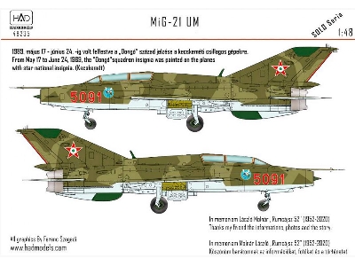 Mig-21 Um Hunaf 5091 DongĂł Squadron - zdjÄ™cie 2