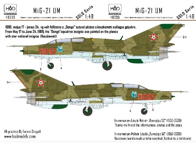 Mig-21 Um Hunaf 5091 DongĂł Squadron - zdjÄ™cie 3