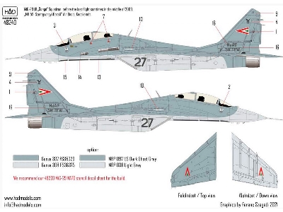 Mig-29 Hungarian In Nato Service 2021 Reprint - zdjęcie 3