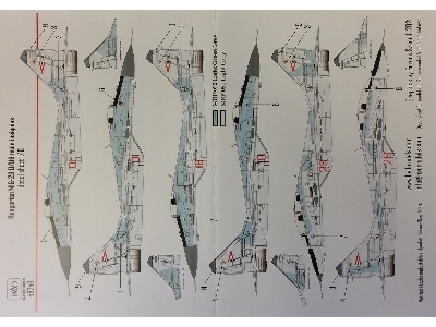 Hungarian Mig-29 B/Ub Main Insignias - zdjęcie 2