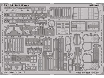  BAe Hawk S. A. 1/72 - Airfix - blaszki - zdjęcie 1