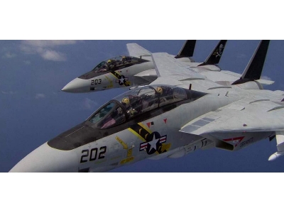 F-14a Jolly Rogers "the Final Countdown" Part 2 Main Actors - In Action - zdjęcie 8