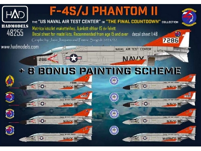 F-4j Us Naval Air Test Center " The Final Copuntdown" - zdjęcie 1