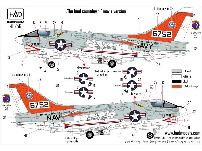 A-7e Us Naval Air Test Center " The Final Copuntdown" - zdjęcie 5
