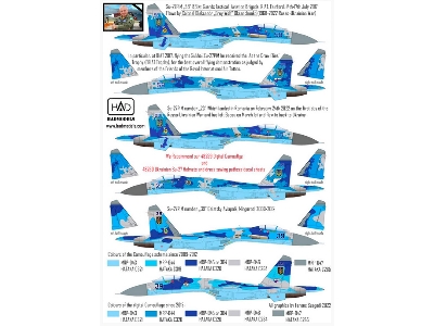 Ukrainian Su-27 P1m Falnker B Digit Camouflage - zdjęcie 4