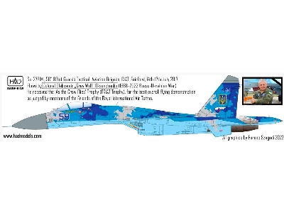 Ukrainian Su-27 P1m Falnker B Digit Camouflage - zdjęcie 9