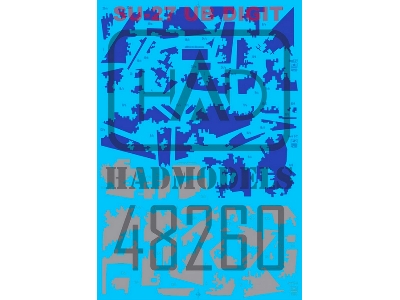 Su-27 Ub Ukrainian Digital Camouflage Decal Sheet - zdjęcie 1