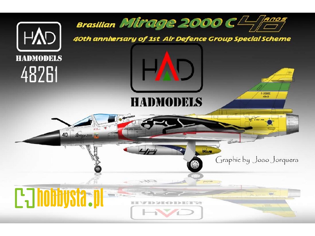 Brasilian Mirage 2000c Ayrton Senna - 40th Anniversary Of 1st Air Defence Group Special Scheme - zdjęcie 1 Brasilian Mirage 2000c Ayrton Senna - 40th Anniversary Of 1st Air Defence Group Special Scheme - zdjęcie 1