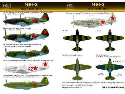 Mig-3 Silver 46, White 18, Black 16, Red 42, Red 27 - zdjęcie 2