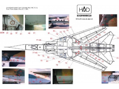 Mig-23 Hun Stencil - zdjęcie 2