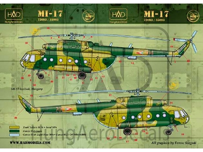 Mi-17 Hungarian 706, 707 - zdjęcie 1