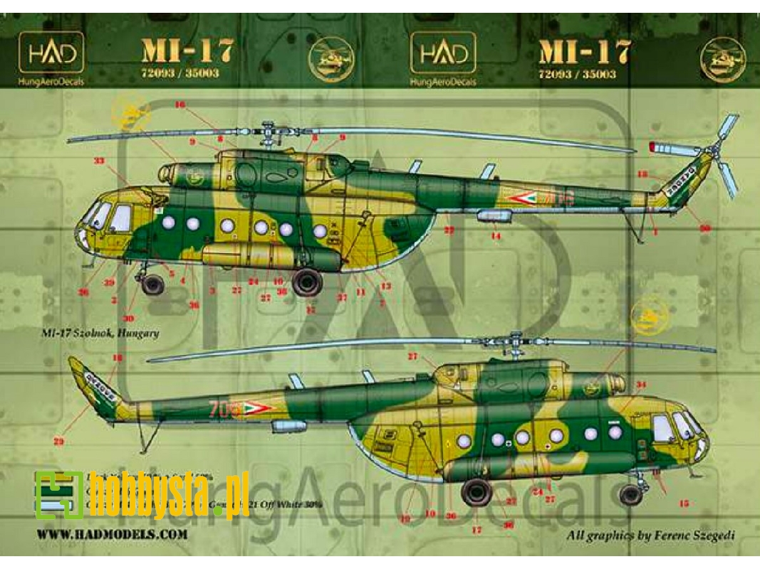 Mi-17 Hungarian 706, 707 - zdjęcie 1 Mi-17 Hungarian 706, 707 - zdjęcie 1