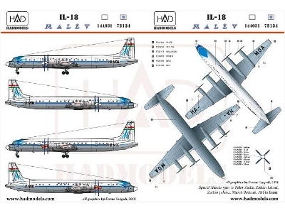 Il-18 Malév Retro 60's - zdjęcie 2