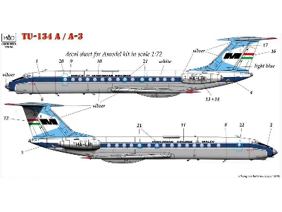Tu-134a MalĂ©v - zdjÄ™cie 3