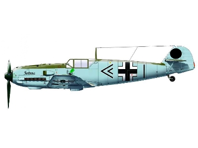 Me Bf 109 E1/ 3/ 4 Kieki, Grace, Fortuna, Motti - zdjęcie 3