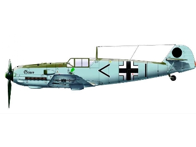 Me Bf 109 E1/ 3/ 4 Kieki, Grace, Fortuna, Motti - zdjęcie 4