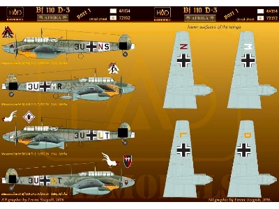 Messerschmitt Bf 110 D-3 Arika Part 1 - zdjęcie 2