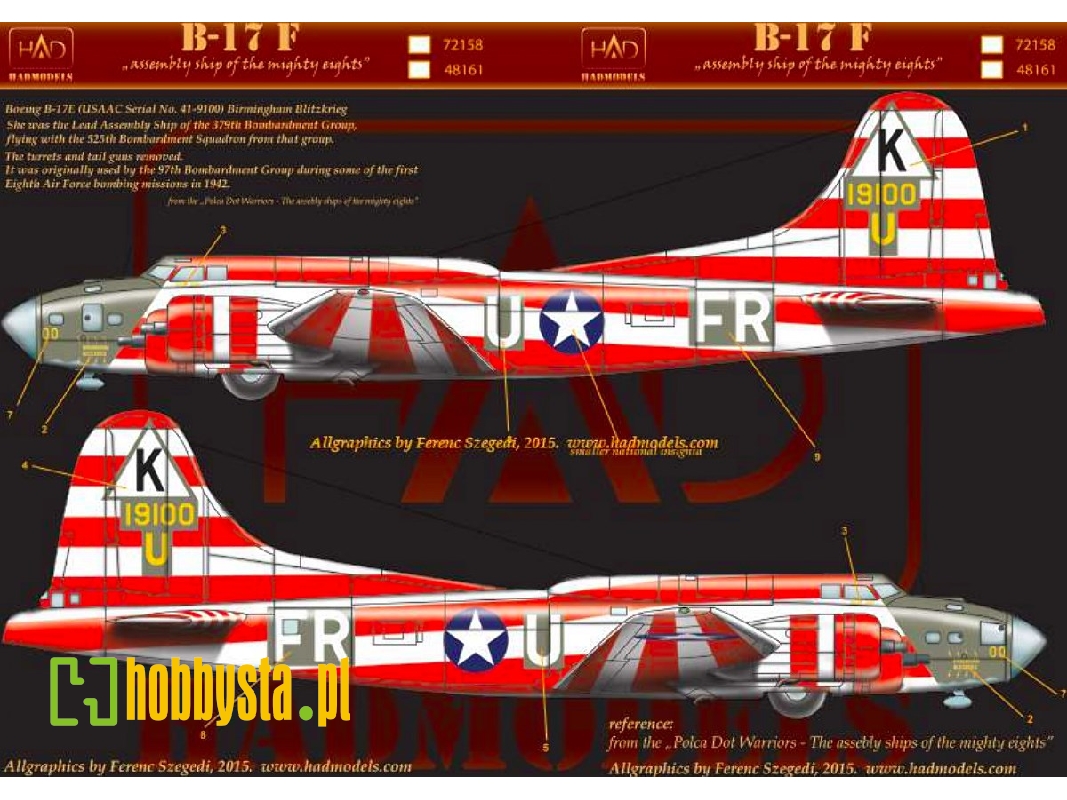 B-17e Birmingham Blitzkrieg Usaaf - zdjęcie 1 B-17e Birmingham Blitzkrieg Usaaf - zdjęcie 1