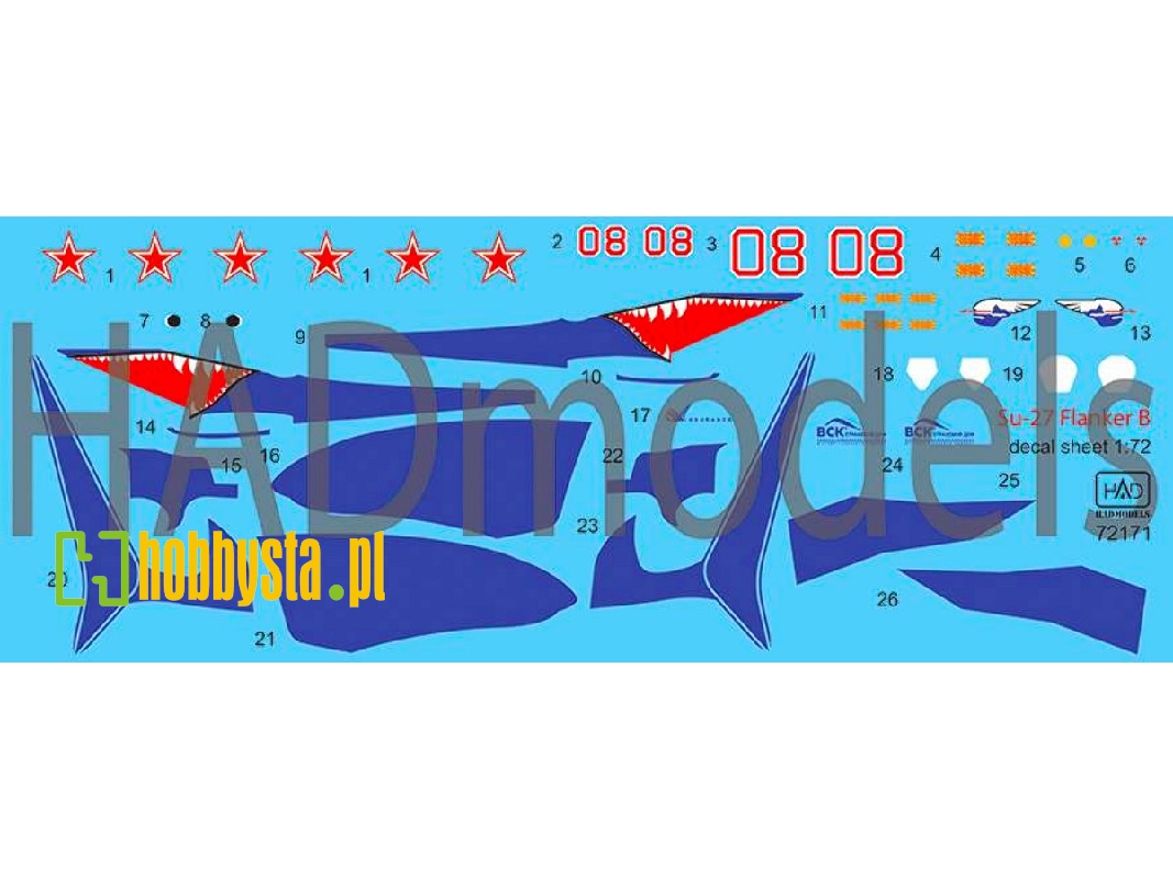 Su-27 Russian 08 Shark - zdjęcie 1 Su-27 Russian 08 Shark - zdjęcie 1