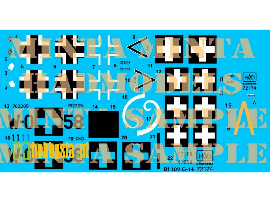 Messerschmitt Bf 109 G-14 W0+58 Black 1 2+i - zdjęcie 1 Messerschmitt Bf 109 G-14 W0+58 Black 1 2+i - zdjęcie 1