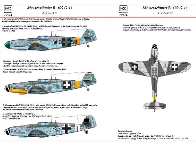Messerschmitt Bf 109 G-14 W0+58 Black 1 2+i - zdjęcie 3