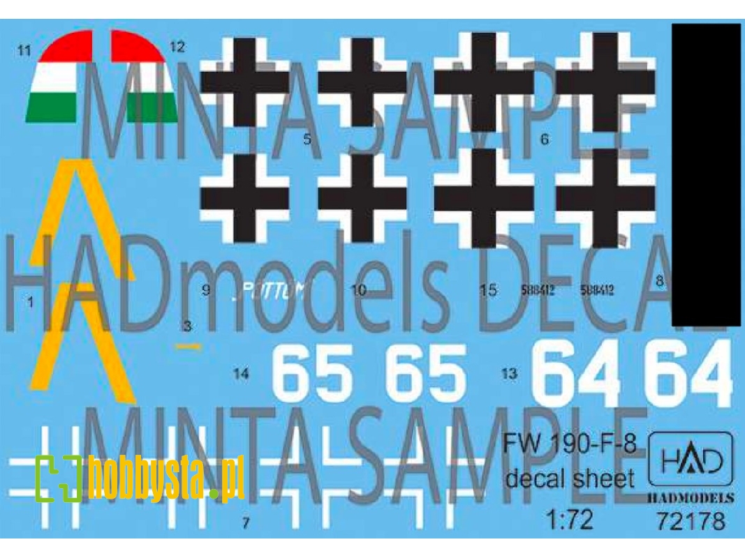 Fw 190 F-8 64 Ăˇgi ; 65 "pĂ¶ttĂ¶m - zdjÄ™cie 1