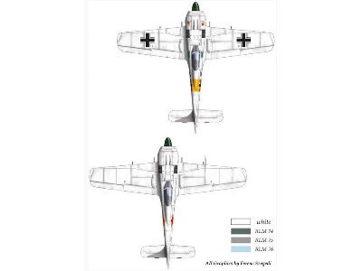 Fw-190 A-4 Jg54 Black 2; + Captured Black 2 For Soviet Army - zdjęcie 3
