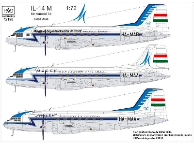 Il-14m Hungarina Air Liner / Air Transport - zdjęcie 2