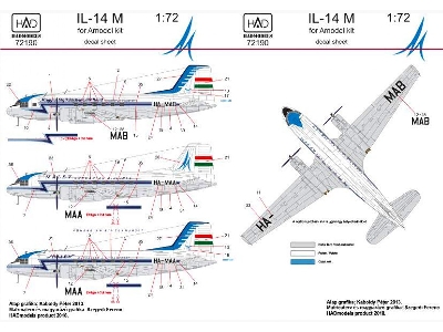 Il-14m Hungarina Air Liner / Air Transport - zdjęcie 4