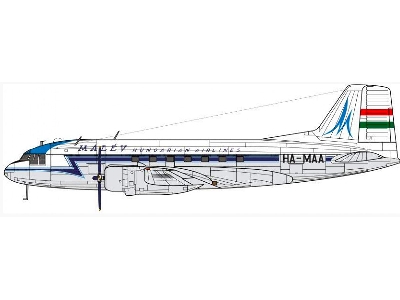 Il-14m Hungarina Air Liner / Air Transport - zdjęcie 5