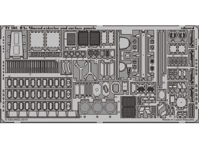  BAe Nimrod exterior and surface panels 1/72 - Airfix - blaszki - zdjęcie 1