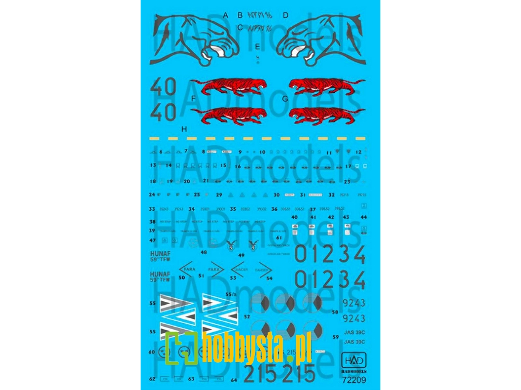 Jas 39 Gripen "tigermeet" - zdjęcie 1