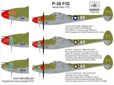 P-38f/G Above Europe - zdjęcie 2