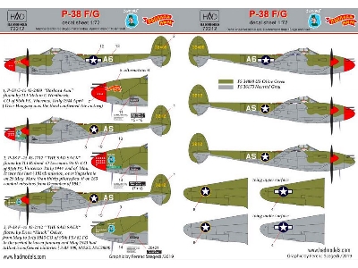 P-38f/G Above Europe - zdjęcie 3