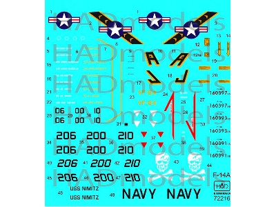 F-14a Jolly Rogers / Uss Nimitz - zdjęcie 1