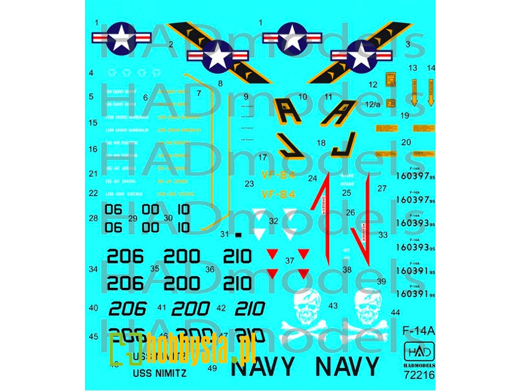 F-14a Jolly Rogers / Uss Nimitz - zdjęcie 1 F-14a Jolly Rogers / Uss Nimitz - zdjęcie 1