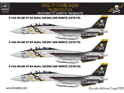F-14a Jolly Rogers / Uss Nimitz - zdjęcie 2