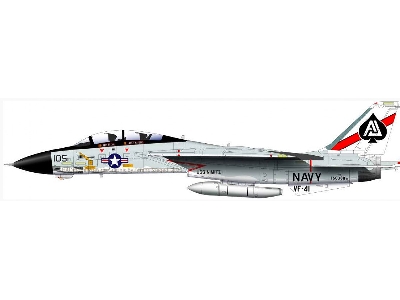 F-14a Black Aces/ Uss Nimitz - zdjęcie 4