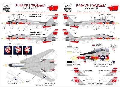 F-14a Vf-1 " Wolfpack" - zdjęcie 3