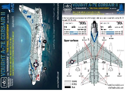 A-7e Corsair Va-82 Marauders "final Countdown" Collection - zdjęcie 3