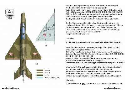 Mig-21 Um 5091 "dongo" Squadron With Star National Insignias - zdjęcie 2