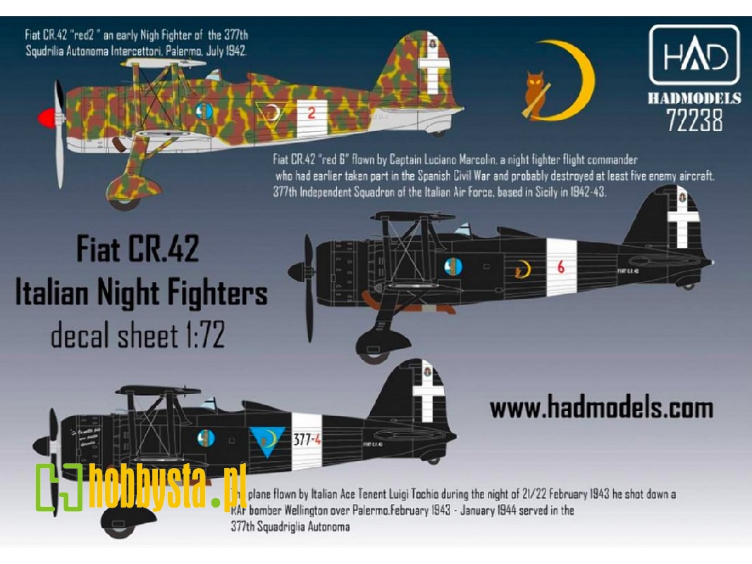 Fiat Cr.42 Italian Night Fighters - zdjęcie 1 Fiat Cr.42 Italian Night Fighters - zdjęcie 1