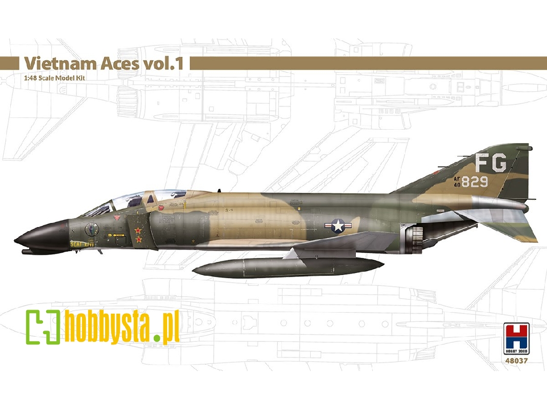 McDonnell Douglas F-4C Phantom II - Vietnam Aces vol.1 - zdjęcie 1 McDonnell Douglas F-4C Phantom II - Vietnam Aces vol.1 - zdjęcie 1