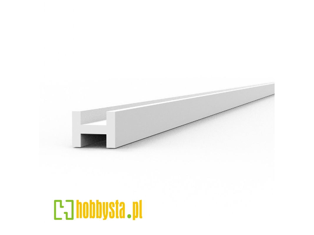 Beam I Shape 1.50 X 1.20 X 350mm - Styrene (1 Piece) - zdjęcie 1 Beam I Shape 1.50 X 1.20 X 350mm - Styrene (1 Piece) - zdjęcie 1