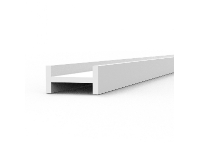 Beam I Shape 3.00 X 1.50 X 350mm - Styrene (1 Piece) - zdjęcie 1