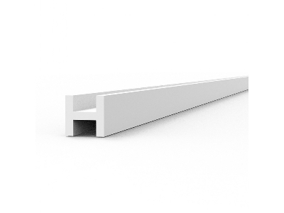 Beam H Shape 1.50 X 1.50 X 350mm - Styrene - zdjęcie 1