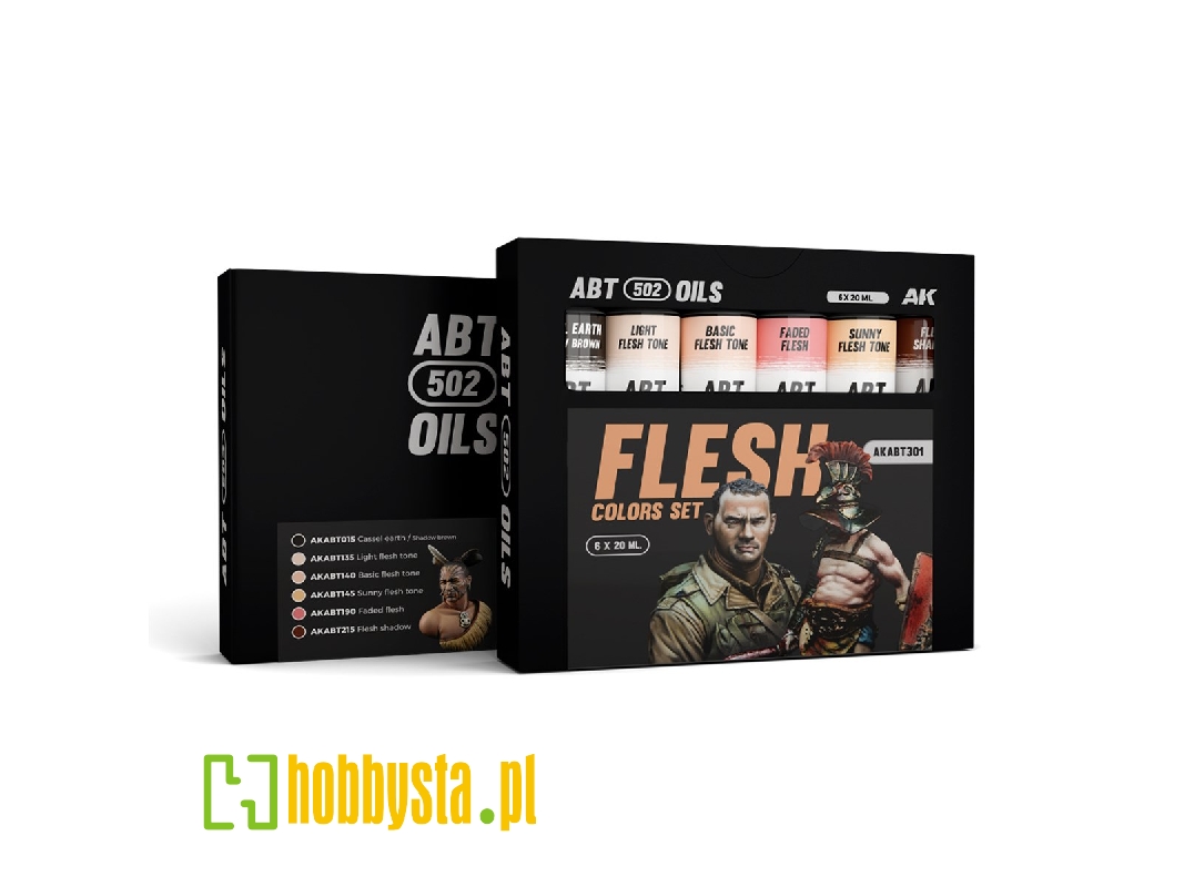 Akabt301 Flesh Colors Set - zdjęcie 1 Akabt301 Flesh Colors Set - zdjęcie 1