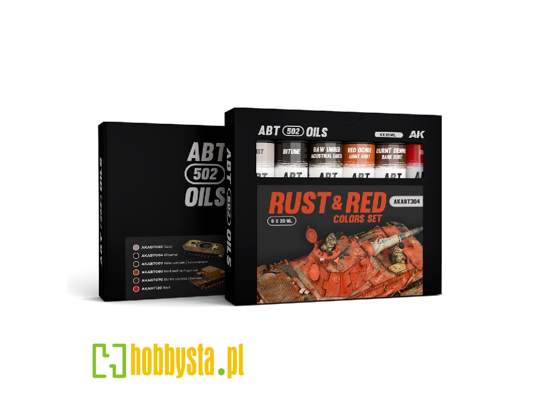 Akabt304 Rust And Red Colors Set - zdjęcie 1 Akabt304 Rust And Red Colors Set - zdjęcie 1